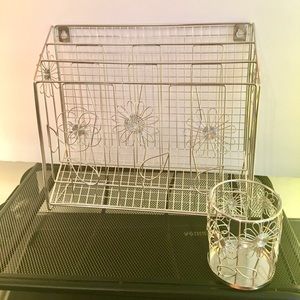 COPY - Desk Organizer. File holder and pencil cup.